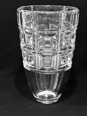 Vintage Rosenthal Domus Lead Crystal Vase 9.5”
